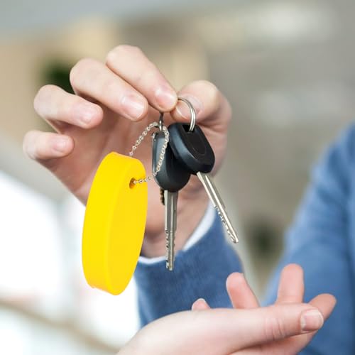 Floating Keychains for Boat Keys - 4 Pack in Bright Colors