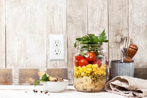 Fake Electrical Outlet Stickers - 12 Pack Realistic Prank Decals - Power Outlet