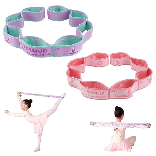 Kids Stretch Bands - 2 PCS Adjustable Dance & Gymnastics Straps
