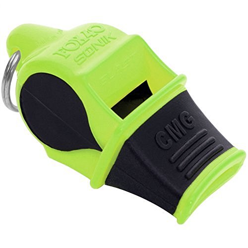 Fox 40 Sonik Blast Pealess Whistle Yellow/Black – Loud 120dB Emergency Signal