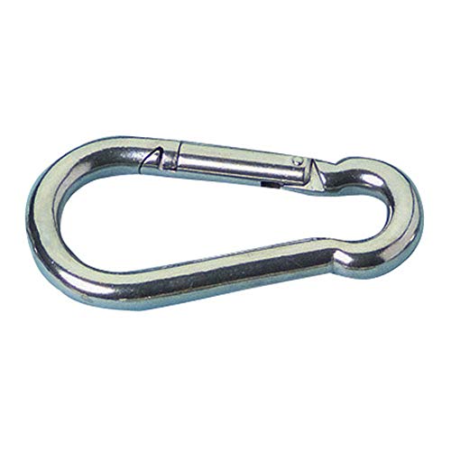 316 Stainless Steel Snap Hook Carabiner - 12x140mm