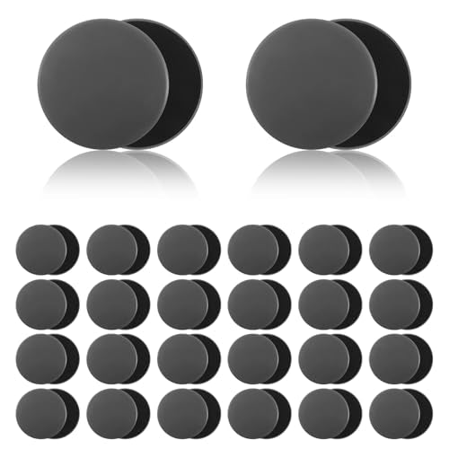 24-Piece Core Sliders Set - Dual-Sided Workout Discs for Home & Gym