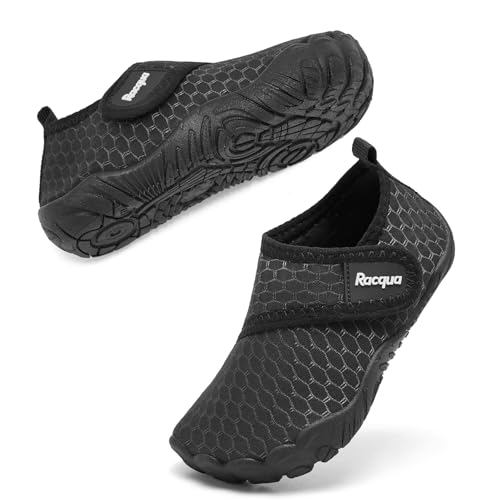 Racqua Boys Toddler Baby Water Shoes Girls Non-Slip Beach Outdoor