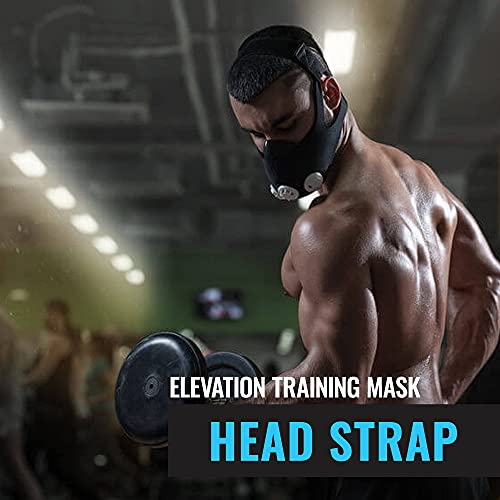 Adjustable Breathing Band for Elevation Training Mask 2.0 - Black