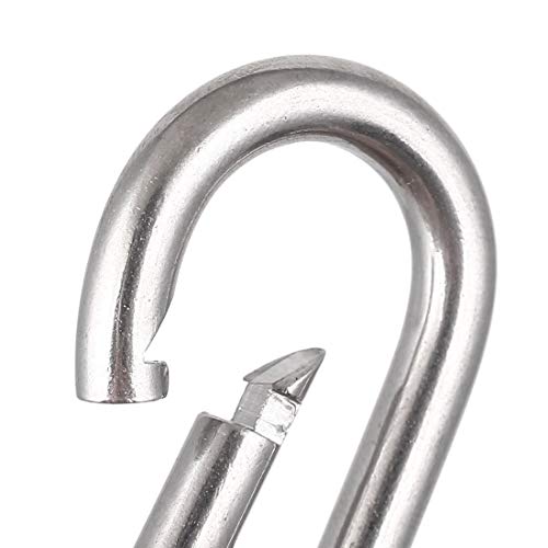 Heavy Duty Steel Snap Hook - 3.1 Inch, Set of 4, 396lb Capacity