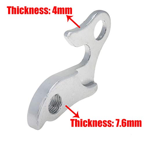 Universal Bicycle Derailleur Hanger - 2 Pcs Aluminium Alloy