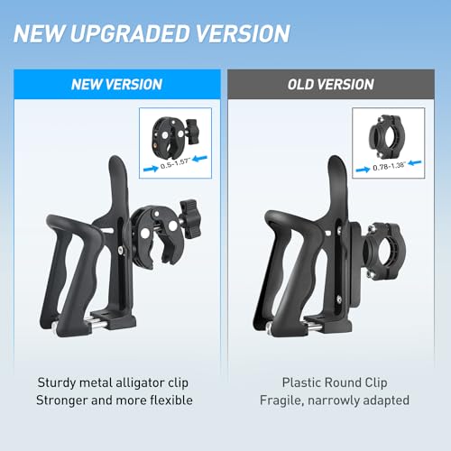 Frokom Adjustable Water Bottle Holder for Motorcycle & Bike 1.95"-2.75" Diameter