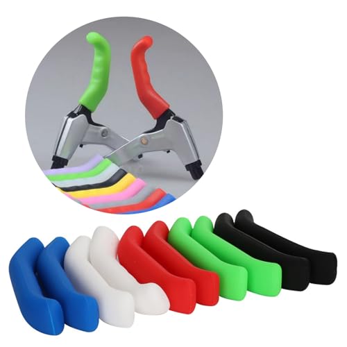 Anti-Slip Silicone Bike Brake Lever Cover - Soft Handle Sleeve - Style A