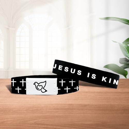 Personalized Bible Verse Bracelet for Women - Black NFC Access
