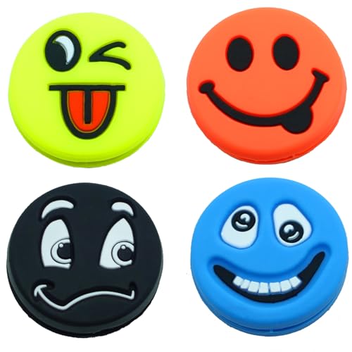Tennis Racket Vibration Dampener - Shock Absorber Set (4 Colors)