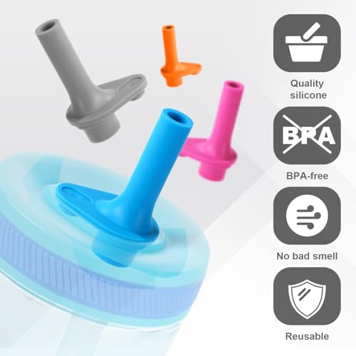 16 Pack Silicone Replacement Bite Valves for Zak Kelso 15oz Water Bottles