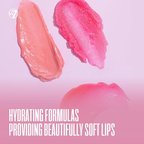 Lip Care Trio - Overnight Mask, Balm & Scrub - Strawberry