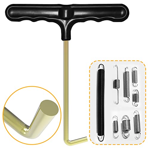 Trampoline Spring Tool Set - 2 Pack with Comfortable Grip - Black