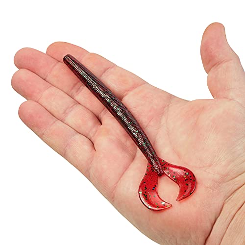 Speed Boss Fishing Soft Bait - 5 3/4" Redbug