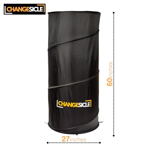 CHANGESICLE Pop Up Changing Tent with Floor for Beach, Car & School Sports – Collapsible Portable Privacy Tent for Camping – Tall, Waterproof, Foldable, Compact Dressing Room Tube