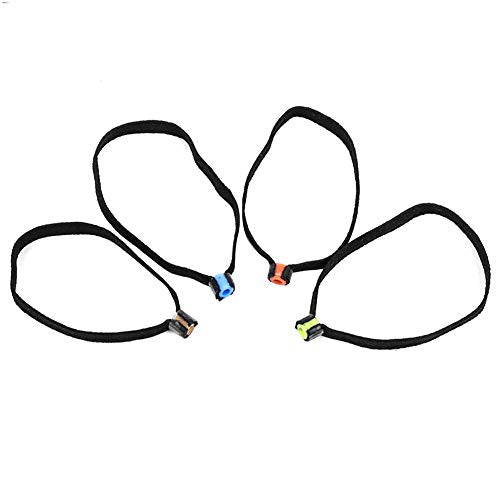Fishing Tippet Spool Tenders - 4 Pack with Color Grommets