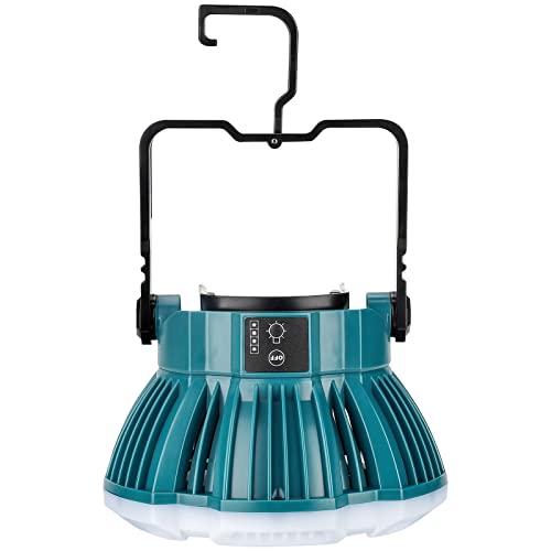 2400LM LED Camping Lantern for Makita 18V LXT Lithium Battery, 24W LED Work Light for Car Repairing , Camping, Emergency and Hurricane, Hiking, Fishing