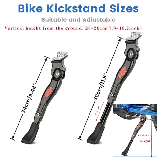 Adjustable Kids Bike Kickstand for 16-20 Inch Bicycles