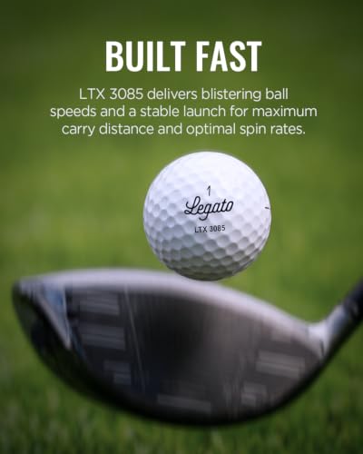 Golf Balls - 3 Piece Urethane Cover, 85 Compression, White 1 DZ