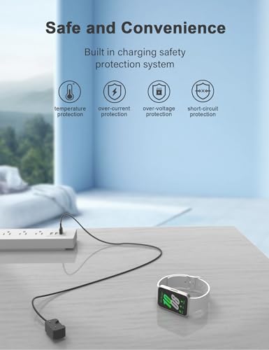 Magnetic Charging Cable for Activity Tracker - 3.3ft Replacement Cord