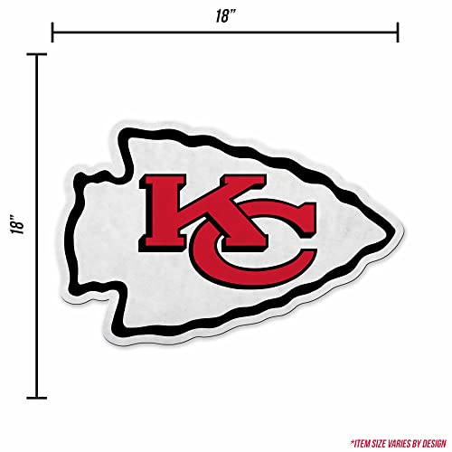 Kansas City Chiefs Pennant - Soft Felt Wall Décor, 18" x 18"