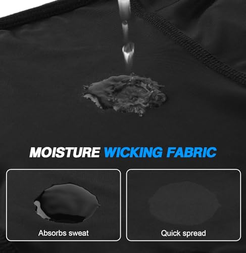 CENSGO Motorcycle Balaclava Face Mask,Cooling Helmet Liner with Mesh