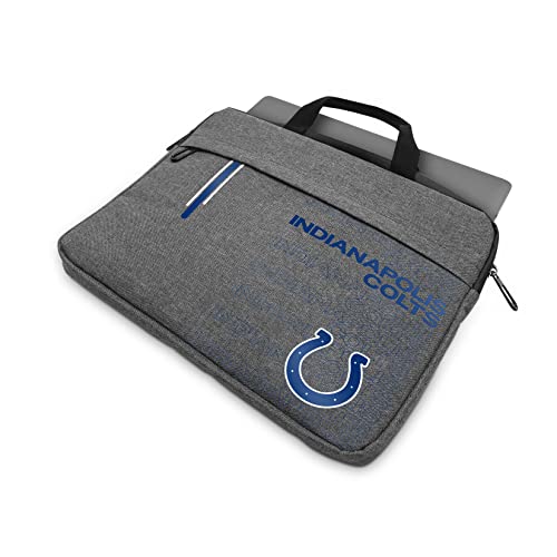 13-Inch NFL Laptop Sleeve - Indianapolis Colts Charcoal Grey