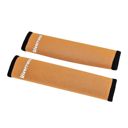 Kayak Paddle Grips - Non-Slip Rubber for 31mm Paddles - Orange