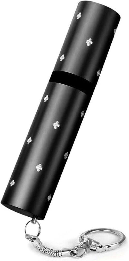 Guard Dog Security Electra Mini Lipstick Stun Gun - Discreet Self Defense Keychain with Flashlight
