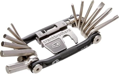 Multi Tool M19 - Matte Black, Stainless Steel Bike Tool