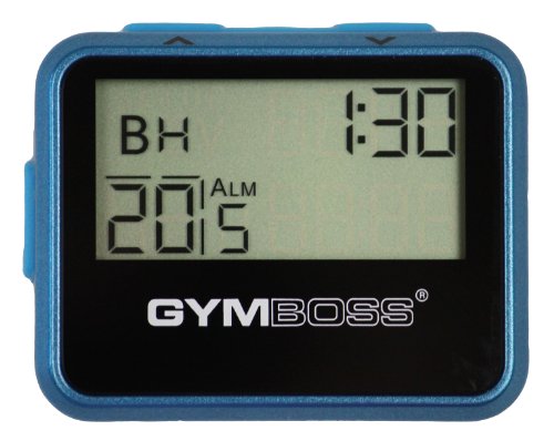 Interval Timer and Stopwatch - Teal Blue Metallic Gloss