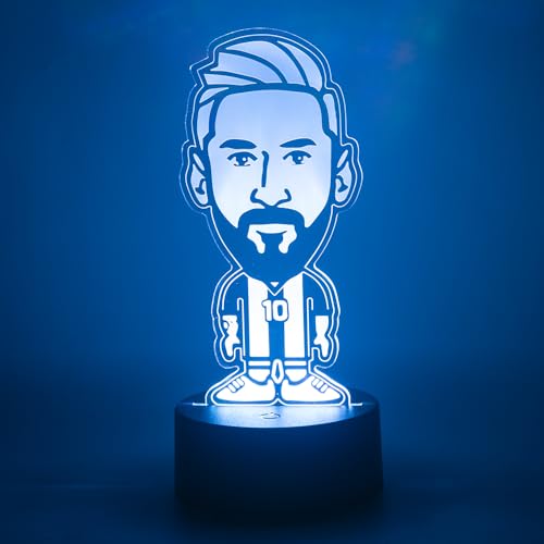 3D LED Soccer Lamp with Color Changing Acrylic Illusion