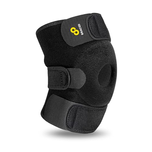 Adjustable Knee Support Brace with Open Patella Design - Pain Relief & Recovery