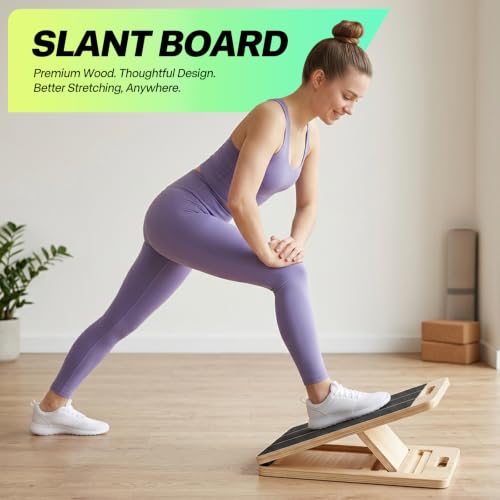 Adjustable Slant Board for Calf Stretching and Ankle Mobility