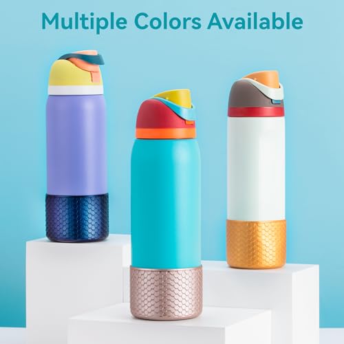 Silicone Boot for Owala 32oz FreeSip Water Bottle - Rose Gold