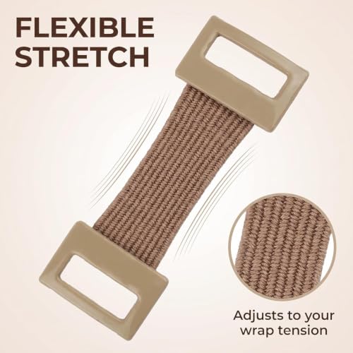 10 Pcs Metal Elastic Bandage Wrap Clips - Secure Compression Bandage Fasteners