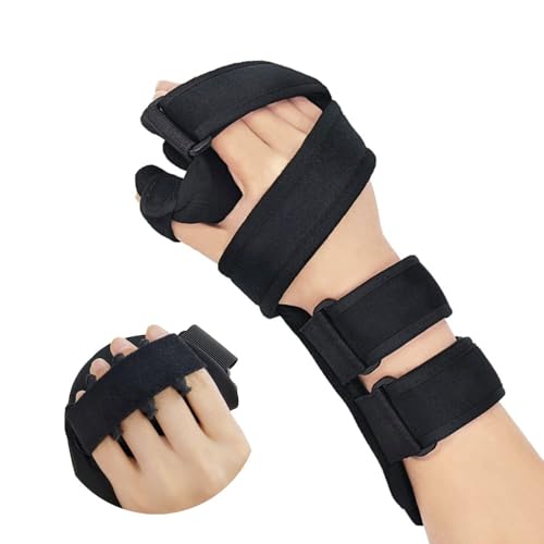 OSK Soft Functional Resting Hand Splint for Flexion Contractures - Small, Right Hand, Post-Stroke Supportive Brace