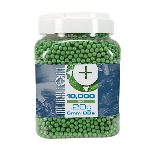 10,000 Premium Biodegradable 0.20g Airsoft BBs - 6mm