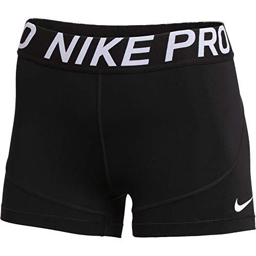 Nike Women's Pro 3-Inch Training Shorts - Medium Black Fitness Activewear