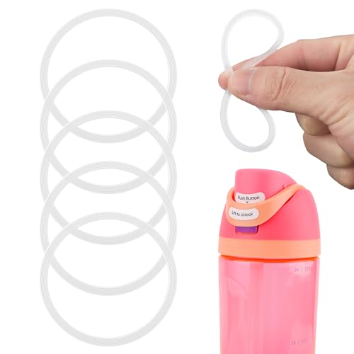 Silicone Water Bottle Gasket Replacement for 19-40oz Bottles - Clear