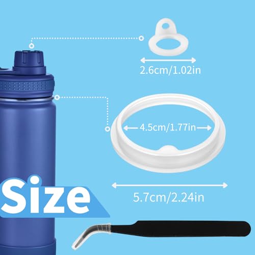Leak-Proof Lid Gasket Replacement for Takeya Actives 24oz - 17 Pack