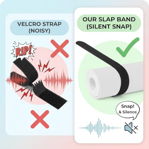 Yoga Mat Carrier Strap - Adjustable Sling for Large Mats, 2pcs Slap Band Black