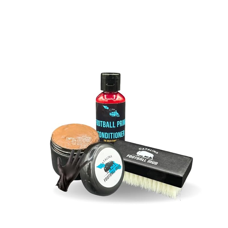 Football Prep Kit 1.0 - Conditioning Mud, Gloves & Brush