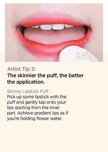 Skinny Tap Puff Set - 3 Ultra-Precise Makeup Applicators