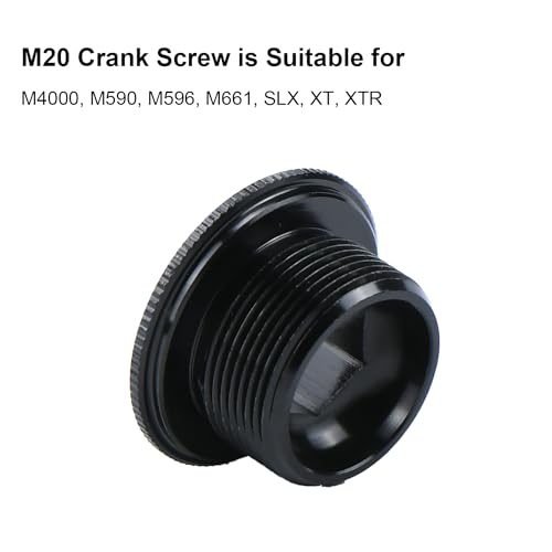 M20 Crank Arm Bolt - Durable Aluminum Alloy Crankset Screw