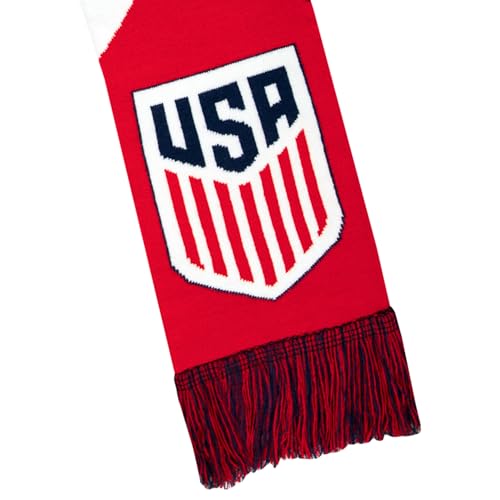 U.S. Soccer Federation Scarf - Unisex Adult - White One Size