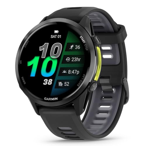 Garmin Forerunner 970 Triathlon GPS Smartwatch Bundle - Carbon Gray