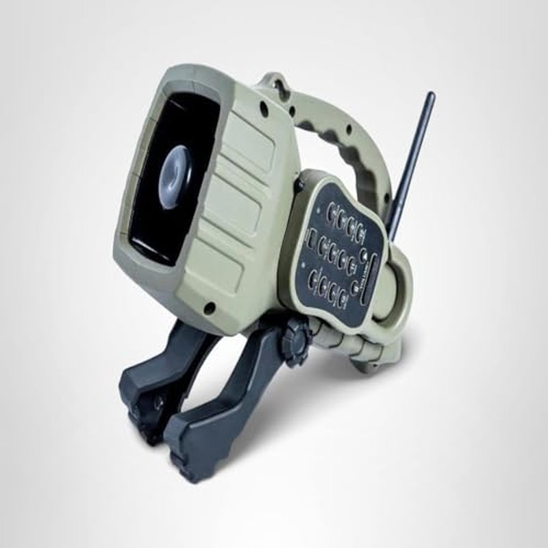 Primos Hunting Dogg Catcher 2 Electronic Predator Call with 100 Yard Remote and 12 Randy Anderson Sounds 3851,Multi