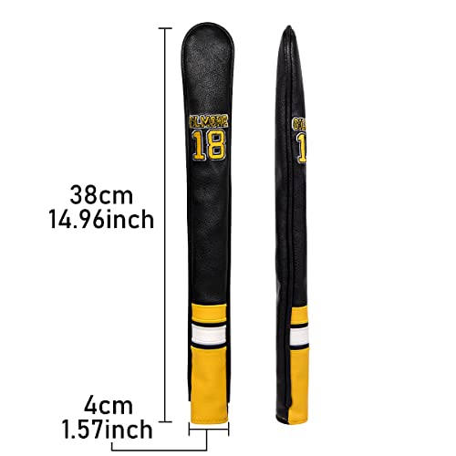Aliennana Happy Gilmore Golf Headcovers for Driver & Putter - Alignment Stick Cover