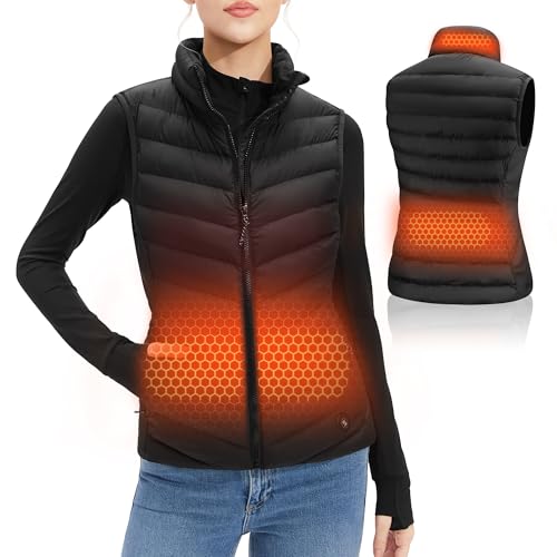 Stelle Women’s Heated Vest - Lightweight Puffer Jacket
